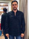 Чорна чоловіча вишиванка
