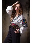Чарівна лляна жіноча вишиванка «Подолянка»