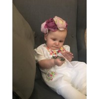 Вишита сукня для дівчинки, біла