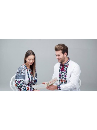 Біла сукня та вишиванка Pair1
