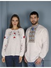 Жіноча вишиванка "Волошки"